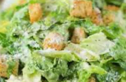 Order Caesar Salad food online from Conshy Steaks & Hoagies store, Conshohocken on bringmethat.com