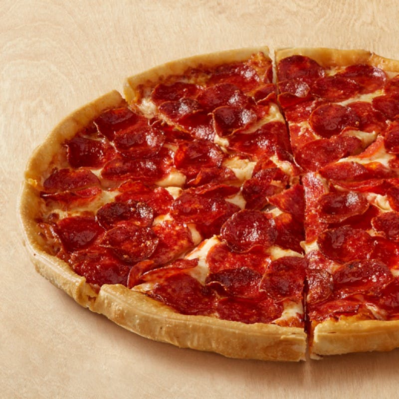 Order Pepperoni Max Pizza - Individual food online from Pizza Inn store, Carlsbad on bringmethat.com