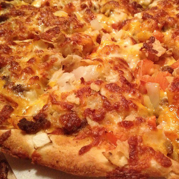 Order Nacho Cheese Crunch Gourmet pizza food online from Italian Garden store, Akron on bringmethat.com