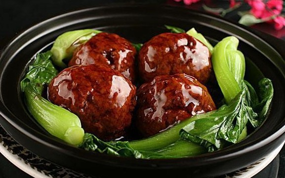 Order Jumbo Pork Meat Balls in Brown Sauce 红烧狮子头  food online from Hunan Gate store, Arlington on bringmethat.com