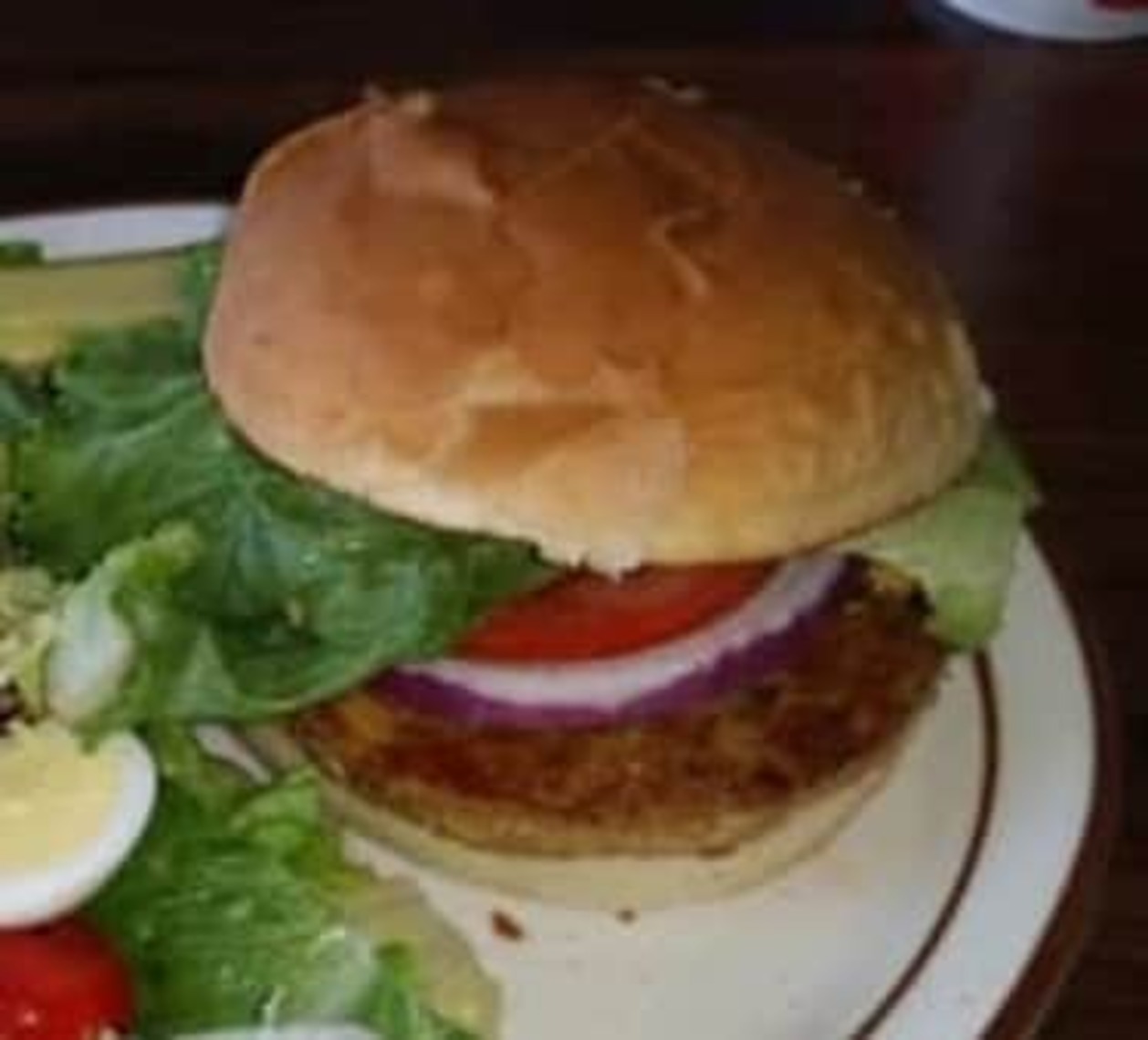 Order Garden Burger food online from The Garret of Campbell store, campbell on bringmethat.com