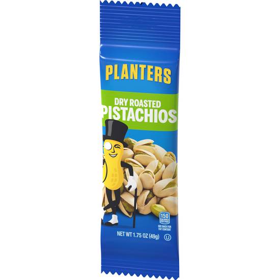 Order Planters Dry Roasted Pistachios food online from Deerings Market store, Traverse City on bringmethat.com