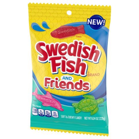 Order Swedish Fish & Friends 8oz food online from 7-Eleven store, DeBary on bringmethat.com