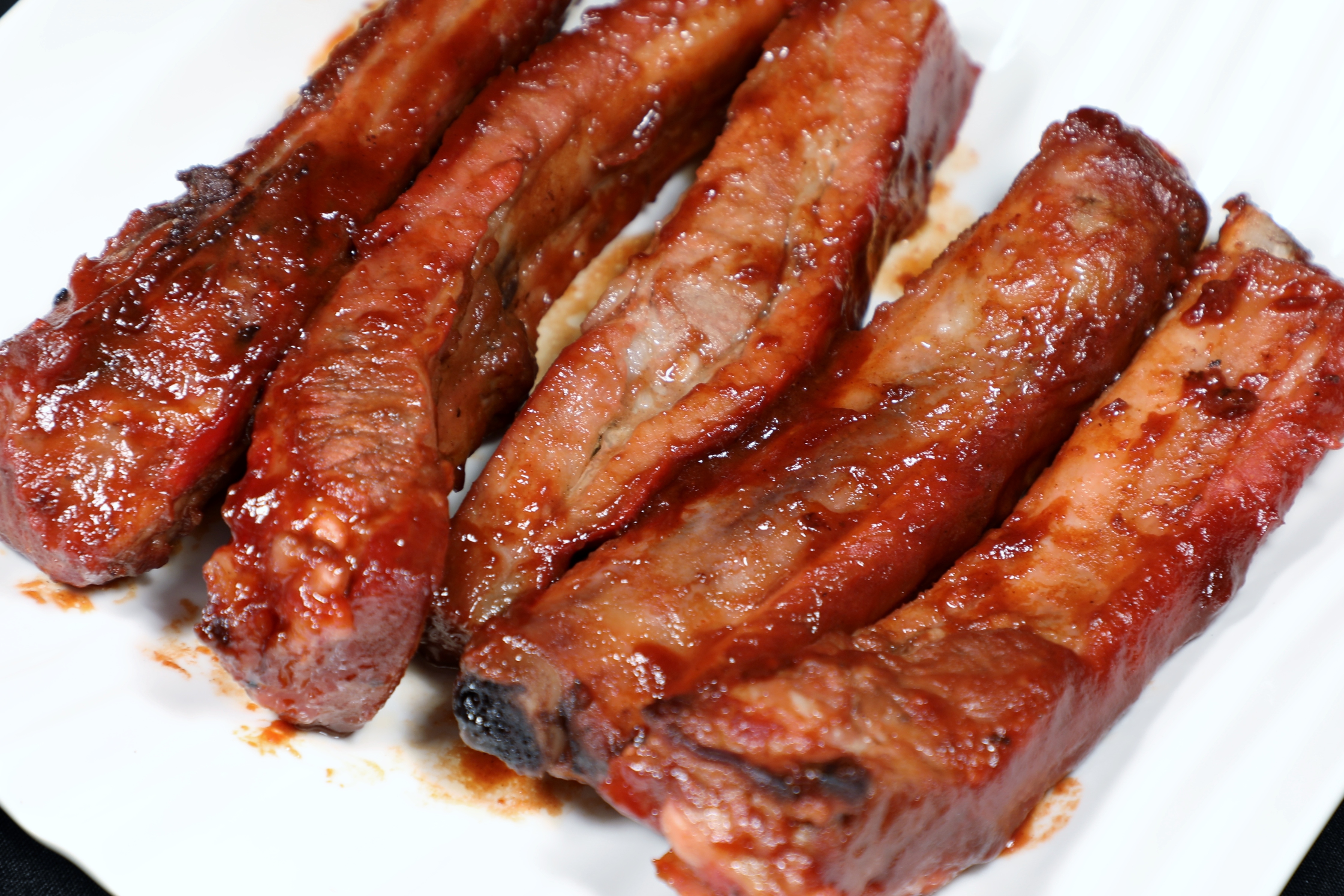 Order 6. Barbecue Spare Ribs food online from Chef Ming store, Beverly Hills on bringmethat.com
