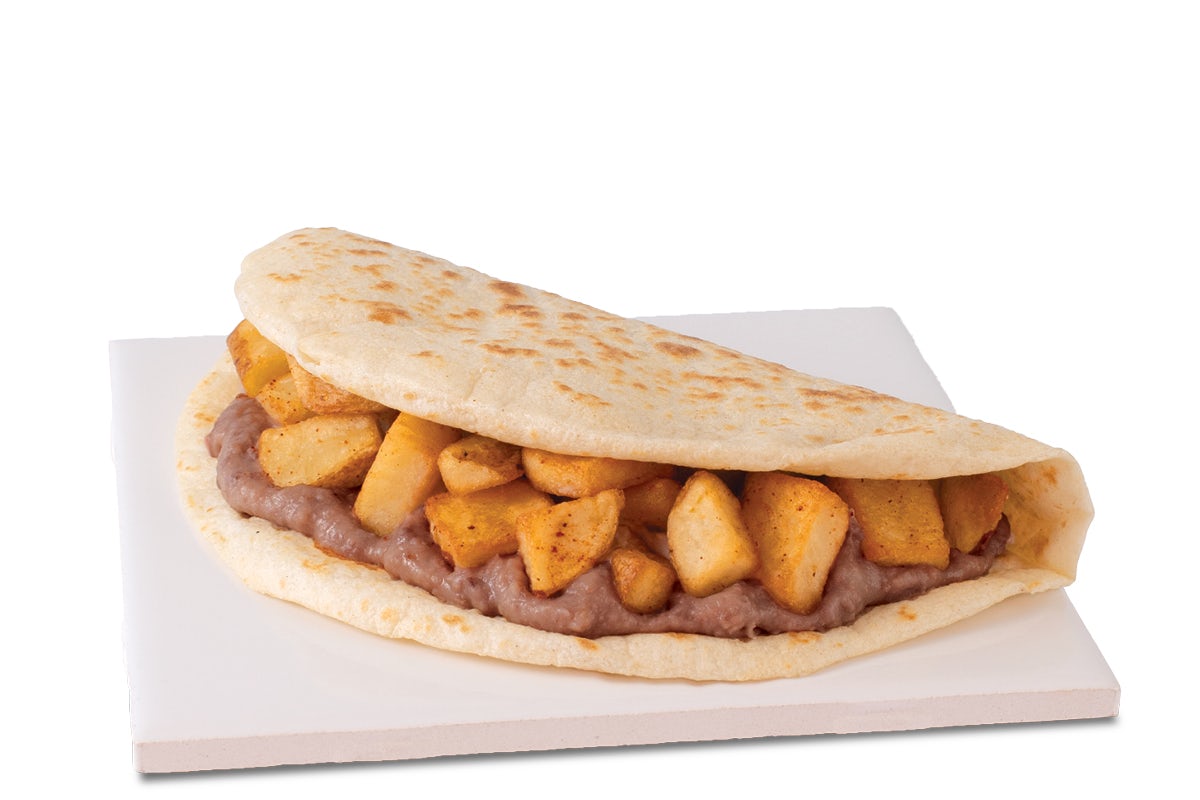 Order Potato & Bean Taco food online from Taco Cabana 20239 store, Fort Worth on bringmethat.com