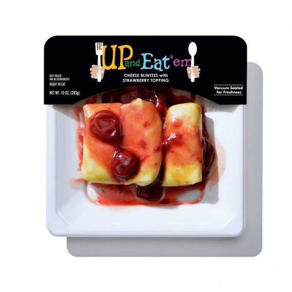 Order Cheese Blintz with Strawberries food online from Frozen Foodies store, Chicago on bringmethat.com