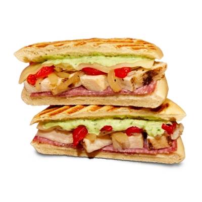 Order CHICKEN PESTO PANINI food online from Hot Table store, Enfield on bringmethat.com