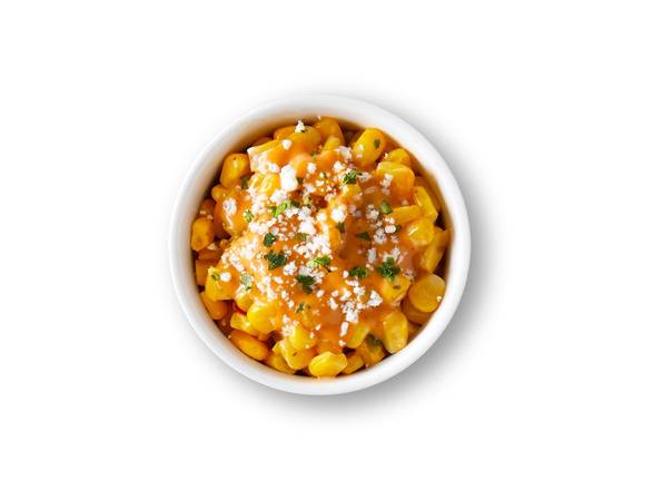 Order NEW Side of Mexican Street Corn food online from Qdoba Mexican Eats store, Bel Aire on bringmethat.com