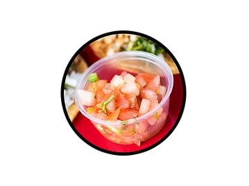 Order 2 oz. Pico de Gallo food online from The Taco Stand store, Garden City on bringmethat.com