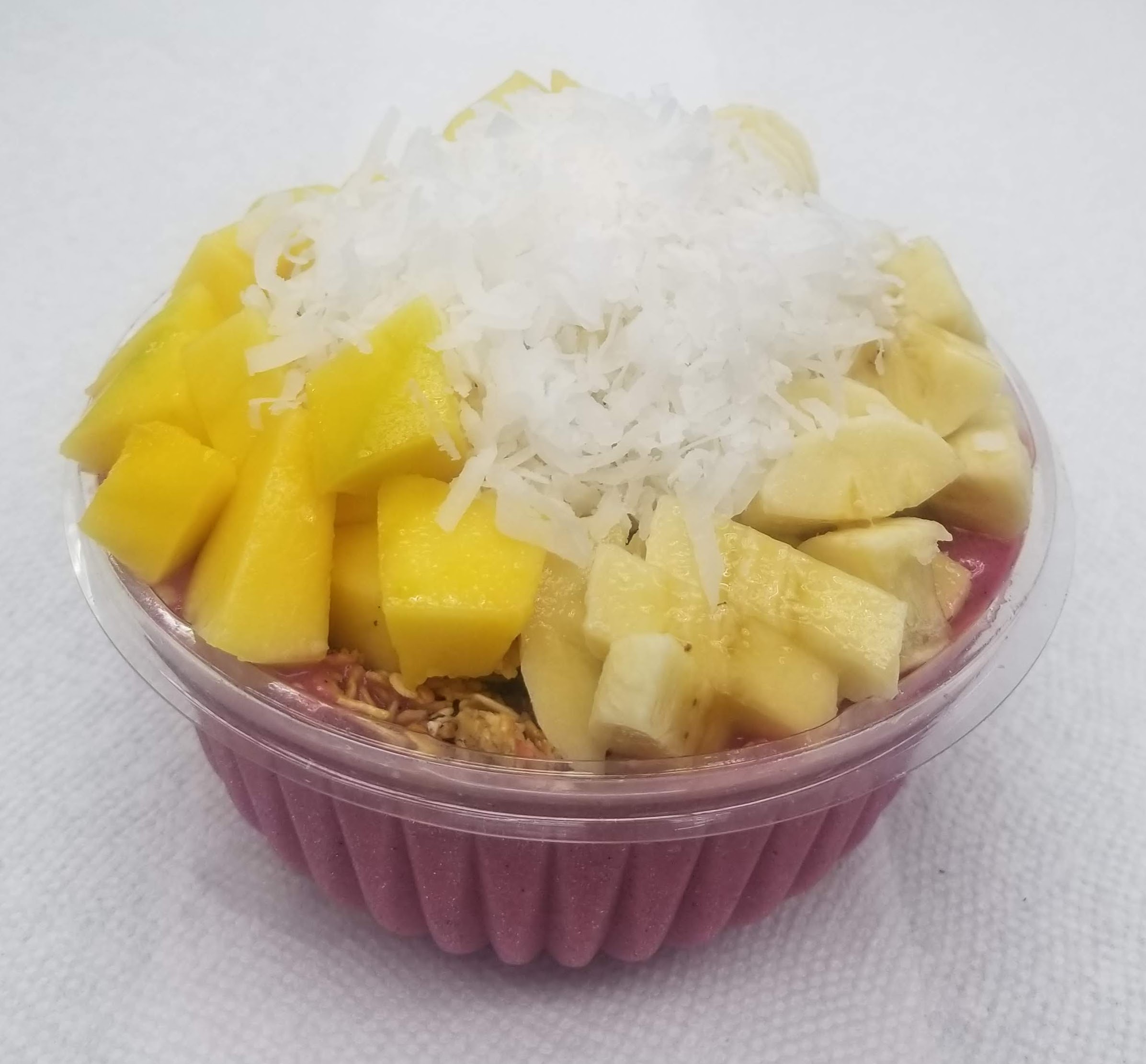 Order 16 oz. Tropical Pitaya Bowl food online from Juice Bar Plus store, New York on bringmethat.com