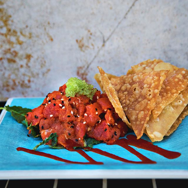 Order Spicy Tuna Tartare food online from Rex's Seafood And Market store, Dallas on bringmethat.com