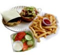 Order Cheeseburger Plate food online from Saco House of Pizza store, Saco on bringmethat.com