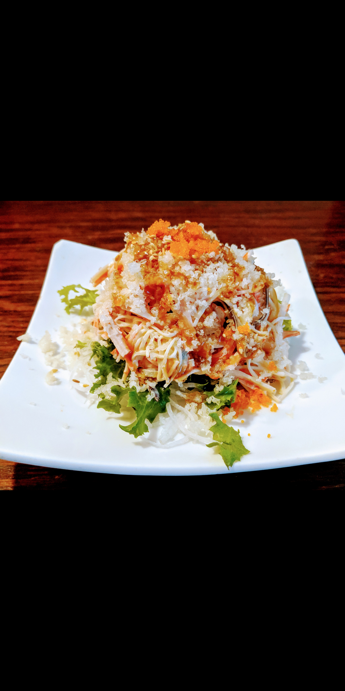 Order 10. Spicy Seafood Salad food online from Bay Sushi store, Brooklyn on bringmethat.com