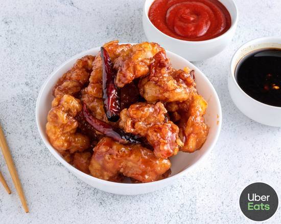 Order **Orange Chicken (Large) food online from China Cook store, Fontana on bringmethat.com
