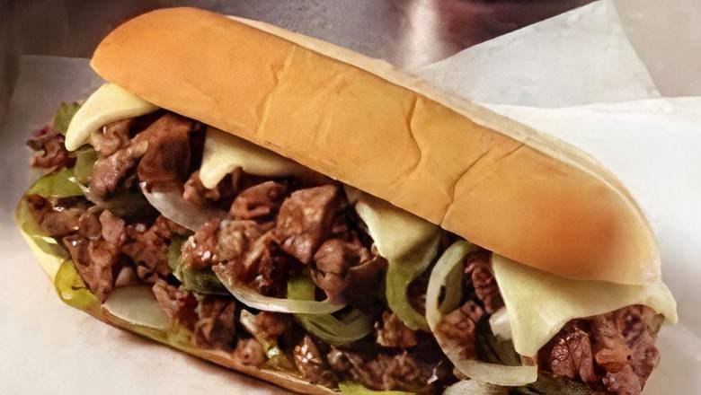 Order Cheesesteak Deluxe food online from Pizza Express store, Chester on bringmethat.com