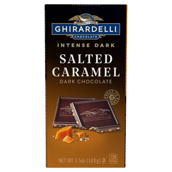 Order Ghirardelli Salted Caramel Cascade Intense Dark Bar, 3.5 OZ food online from CVS store, FOUNTAIN HILLS on bringmethat.com