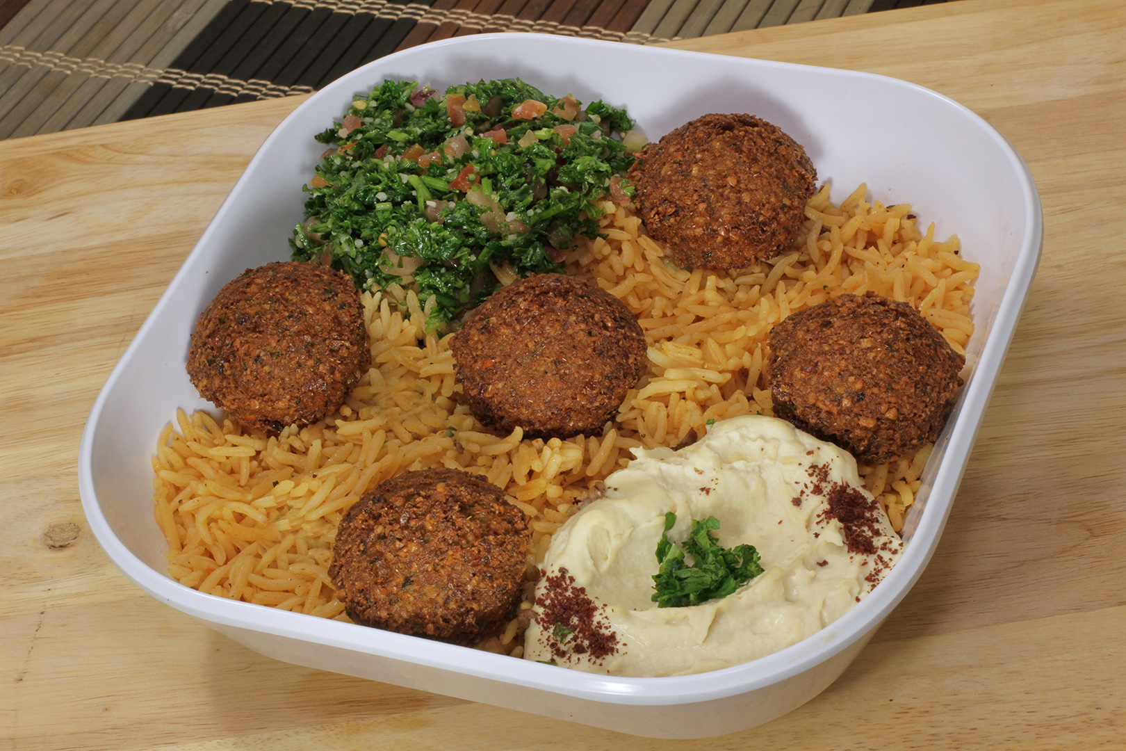 Order Falafel Bowl food online from Fill A Pita store, Downers Grove on bringmethat.com