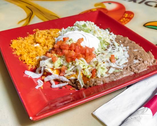 Order Agave Burrito food online from El Agave Mexican Restaurant store, Wichita on bringmethat.com