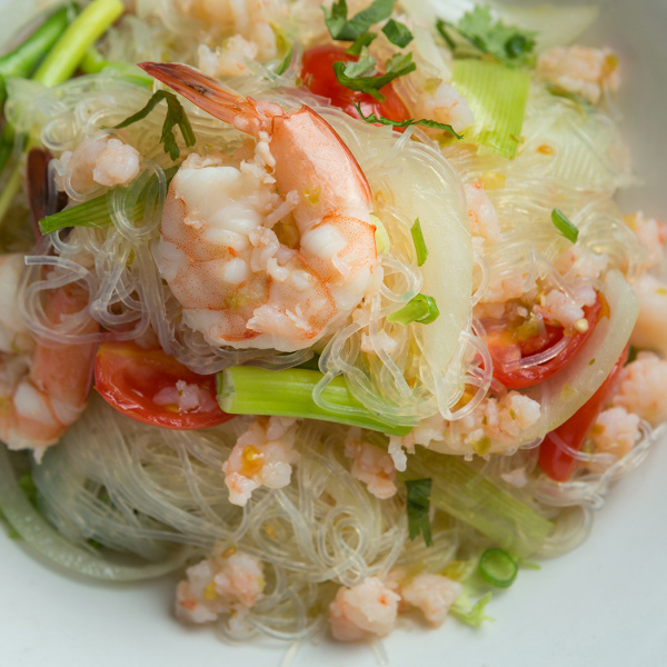 Order S6. Yum Woon Sen Salad food online from Noodies thai kitchen store, New York on bringmethat.com