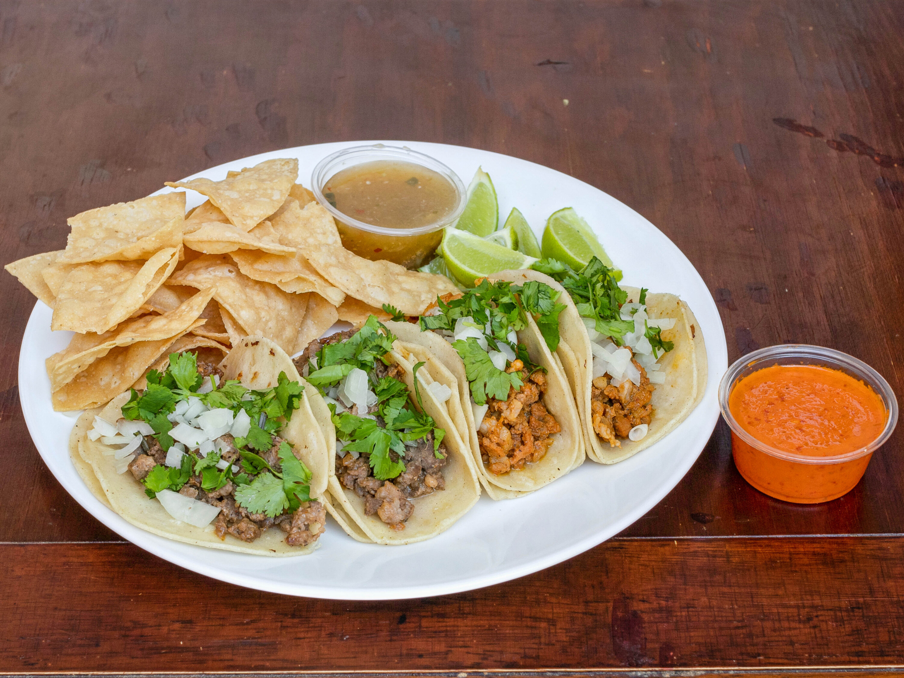 Order Street Tacos Plate food online from Elubia Kitchen store, Goleta on bringmethat.com