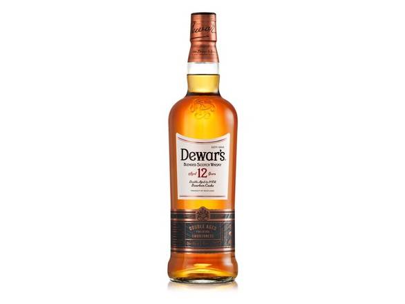 Order Dewar's 12 Year Blended Scotch Whisky - 750ml Bottle food online from Josh Wines & Liquors Inc store, New York on bringmethat.com