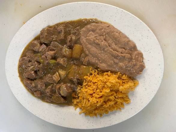 Order #6. Beef Stew (Carne Guisada) food online from Taqueria Puro Jalisco store, Pasadena on bringmethat.com