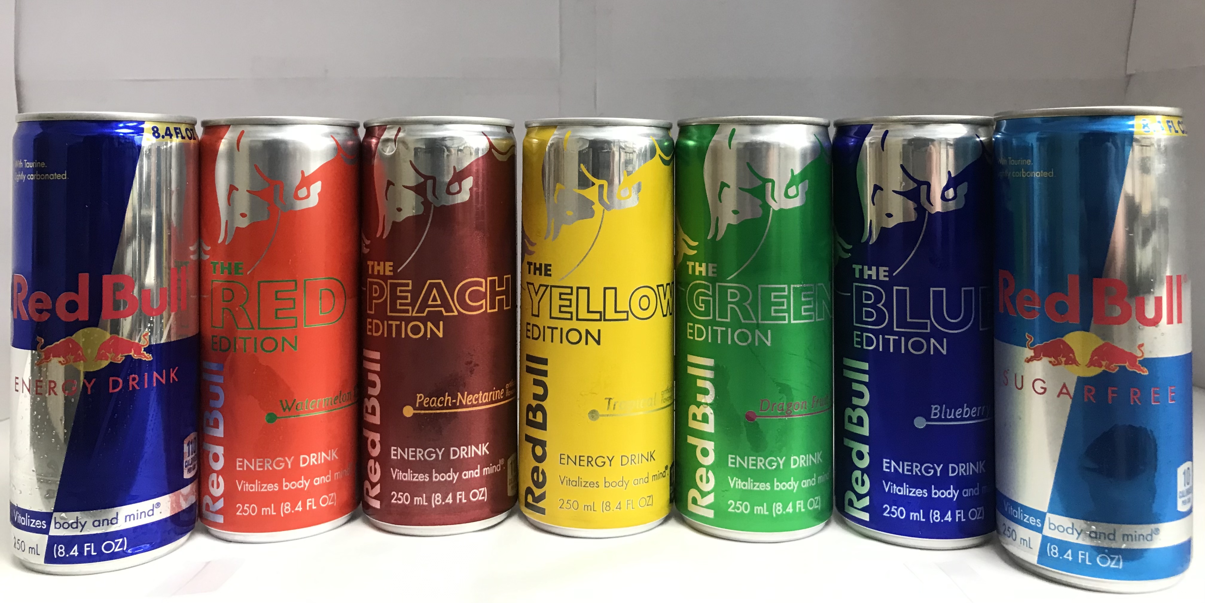 Order Red Bull Orignal 8oz “pick any flavor in description “ food online from The Ice Cream Shop store, Providence on bringmethat.com