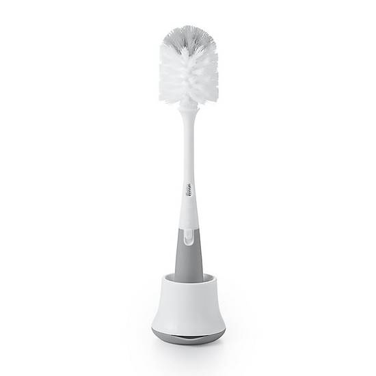 Order OXO Tot® Bottle Brush with Stand in Grey food online from Bed Bath &Amp; Beyond store, Collierville on bringmethat.com