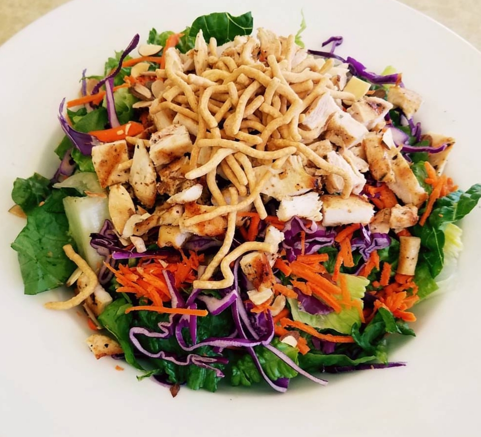 Order Chinese Chicken Salad food online from California Fresh Pizza store, Los Angeles on bringmethat.com