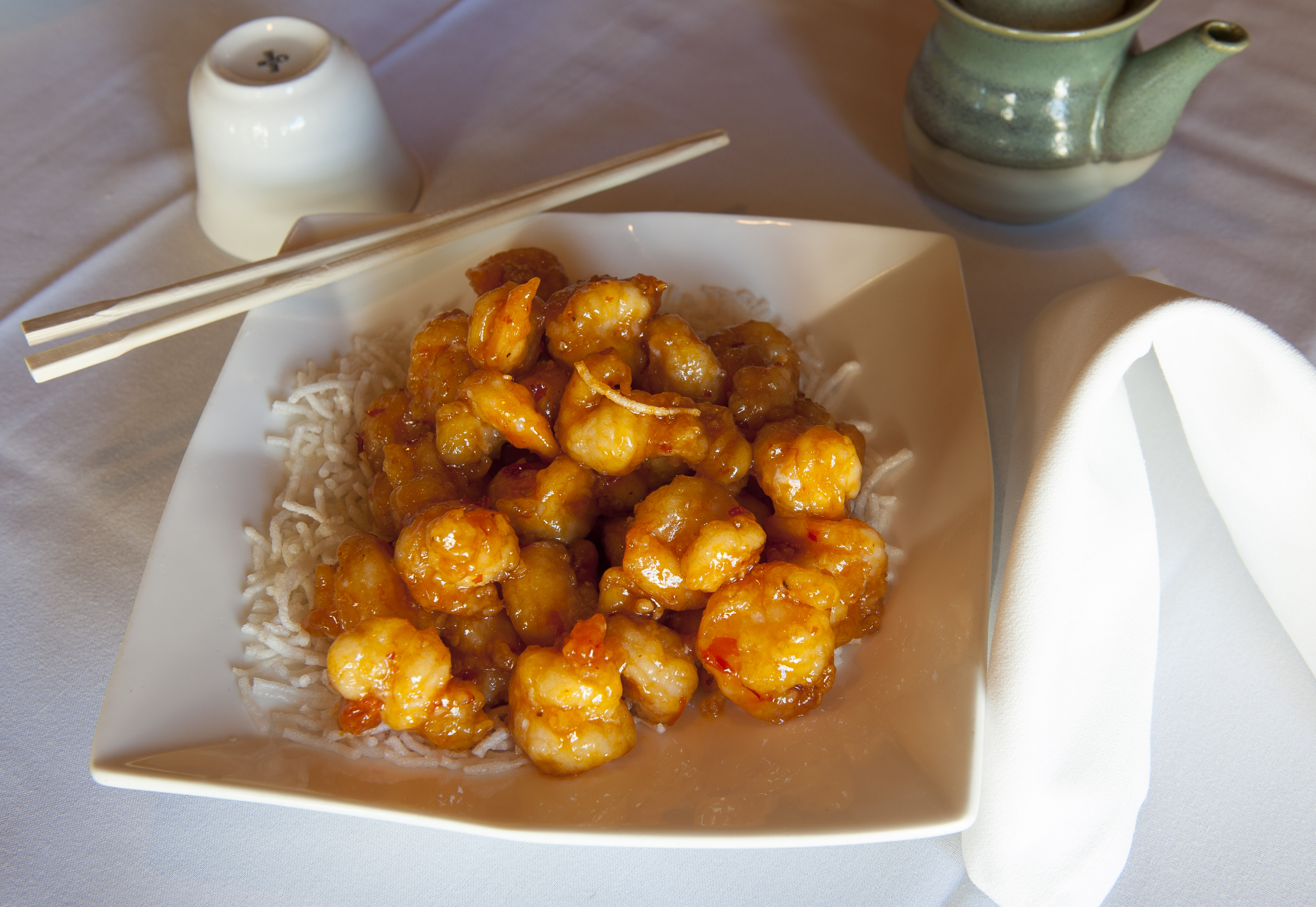 Order Sweet and Pungent Shrimp food online from Bamboo Cuisine store, Sherman Oaks on bringmethat.com