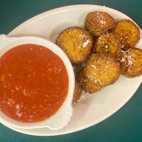 Order Fried Zucchini food online from Mama Cozza's store, Anaheim on bringmethat.com