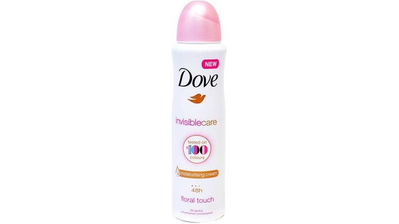 Order Dove Invisible Care Floral Touch Antiperspirant Spray food online from Route 7 Food Mart store, Norwalk on bringmethat.com
