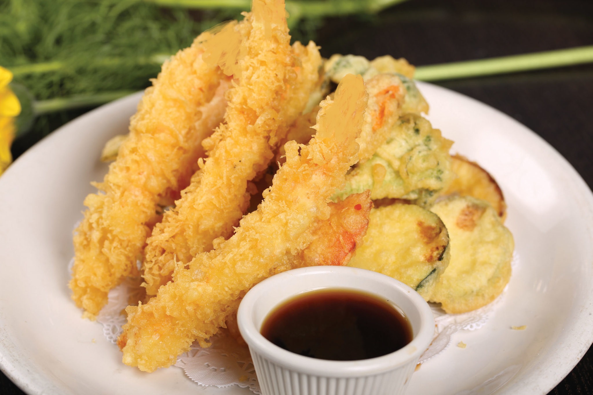 Order Chicken and Vegetable Tempura Entree food online from Aya sushi store, New York on bringmethat.com