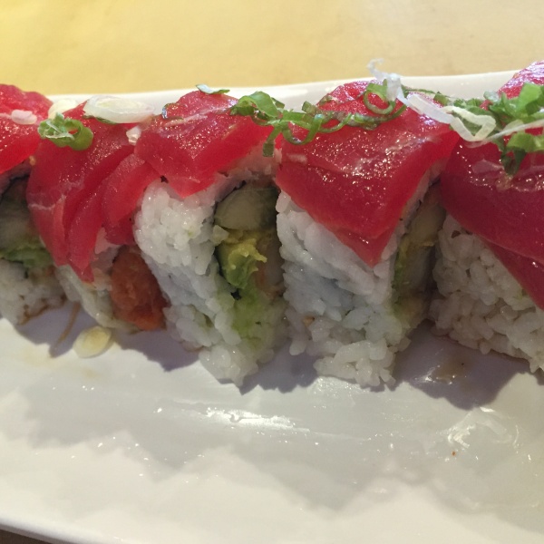 Order Sunset Roll food online from Dono Sushi Cafe store, Chino on bringmethat.com