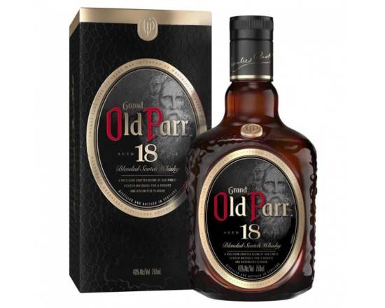 Order OLD PARR BLENDED SCOTCH DELUXE 18 YR 80 750ML food online from House Of Wine store, New Rochelle on bringmethat.com