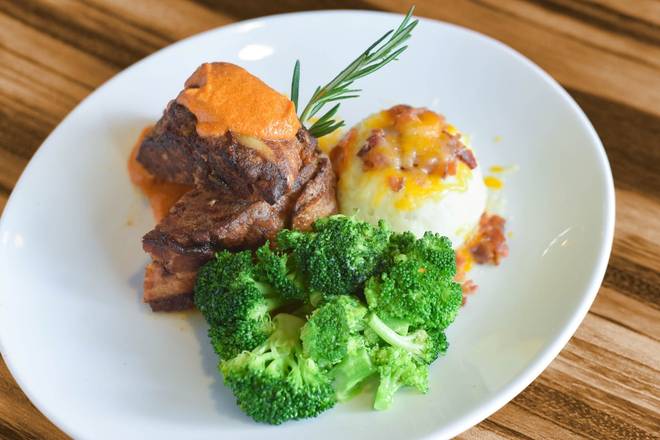 Order Bacon Wrapped Meatloaf food online from Kerbey Lane Cafe store, Austin on bringmethat.com