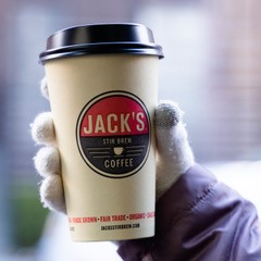 Order Jack's Stir Brew Hot Coffee food online from Greenology store, New Canaan on bringmethat.com