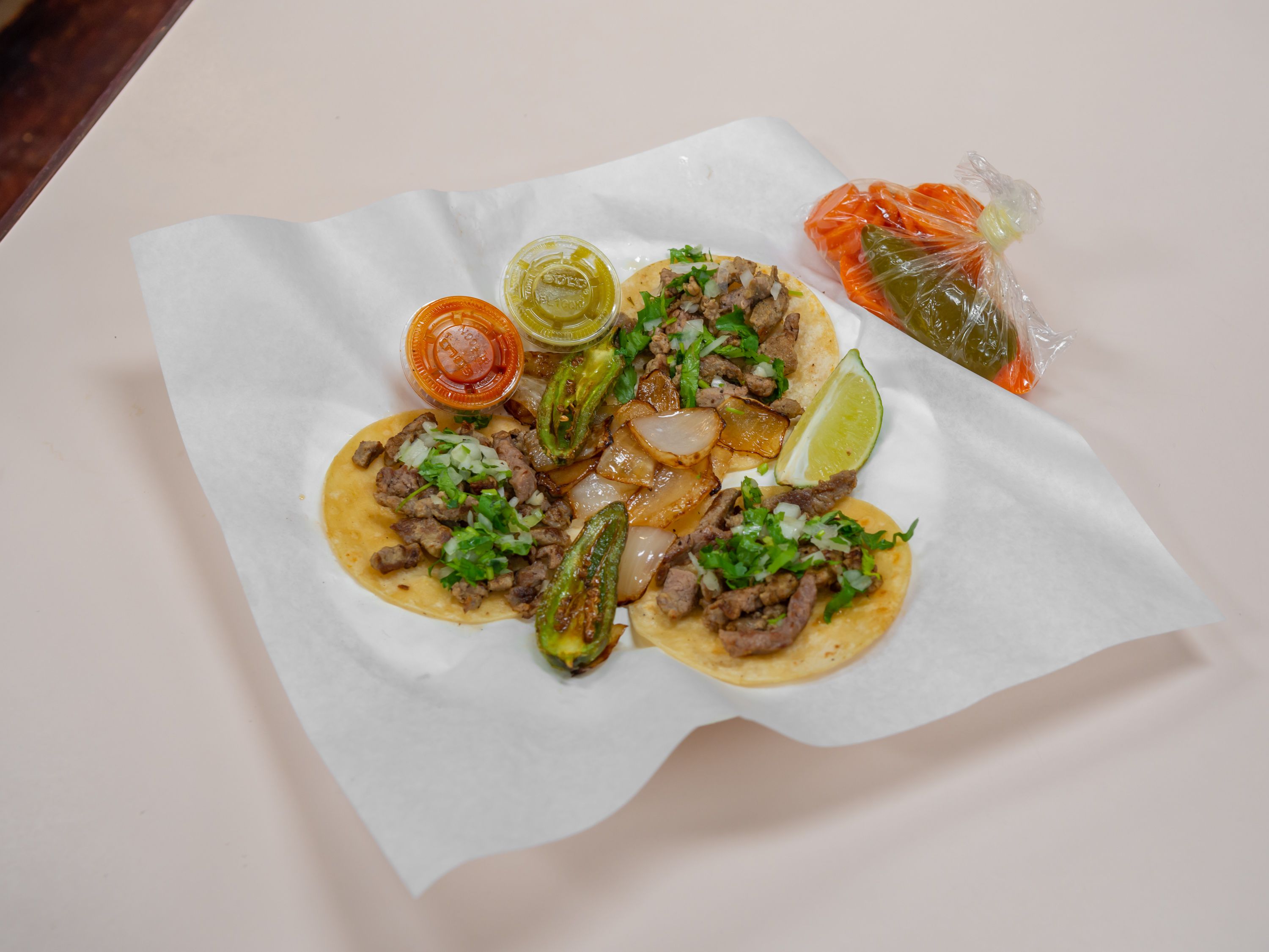 Order Suadero Street Taco food online from Los Betos store, Mesa on bringmethat.com