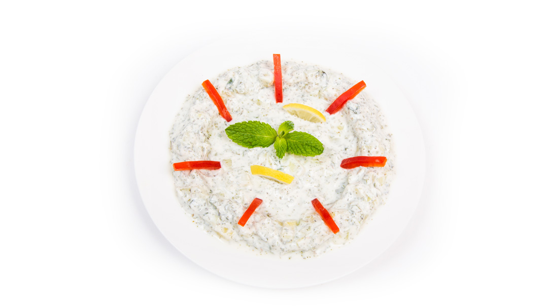Order  Yogurt with Cucumber food online from Fadi Mediterranean Grill store, Katy on bringmethat.com