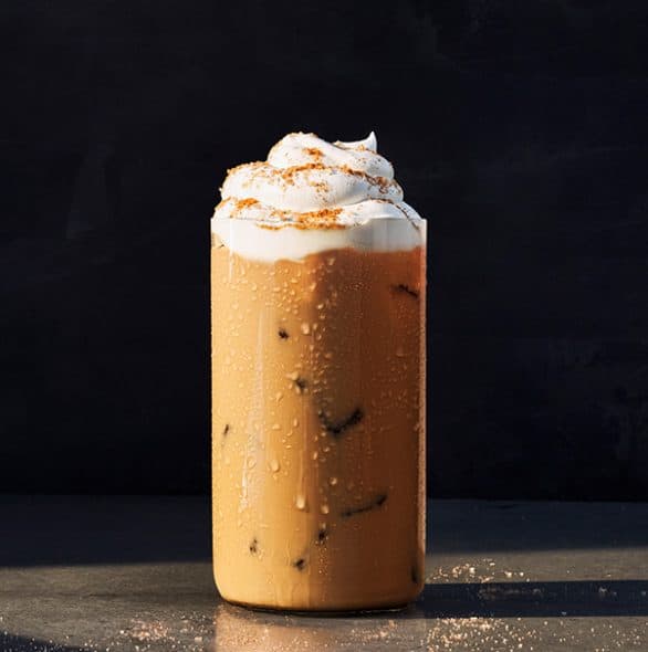 Order Iced Cinnamon Crunch Latte food online from Panera Bread store, Durham on bringmethat.com
