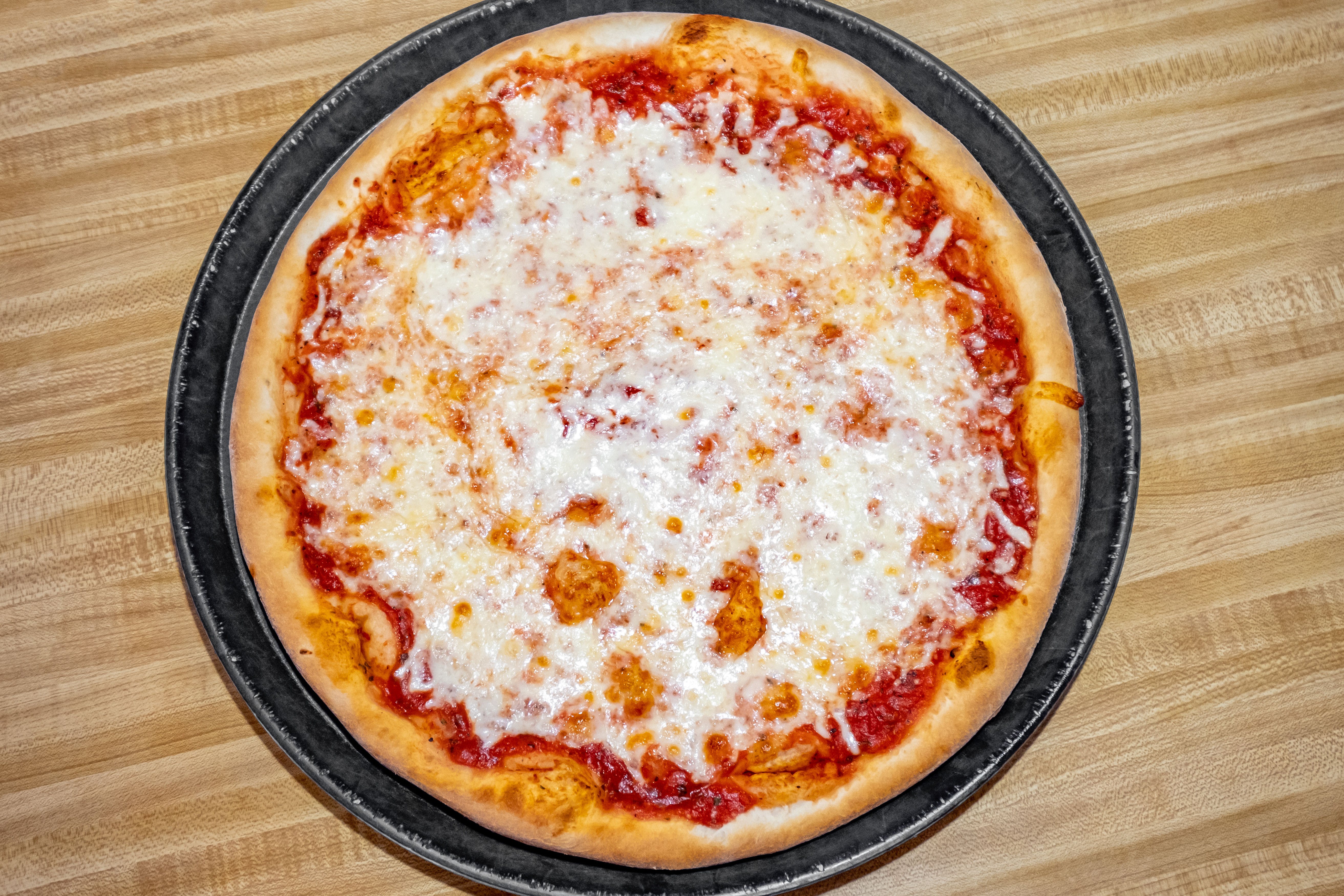 Order Plain Cheese Pizza - Small 12" food online from Brother's Pizza store, Shippensburg on bringmethat.com