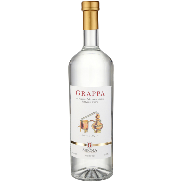 Order Sibona Classica Grappa 750 ml. food online from Mirage Wine & Liquor store, Palm Springs on bringmethat.com