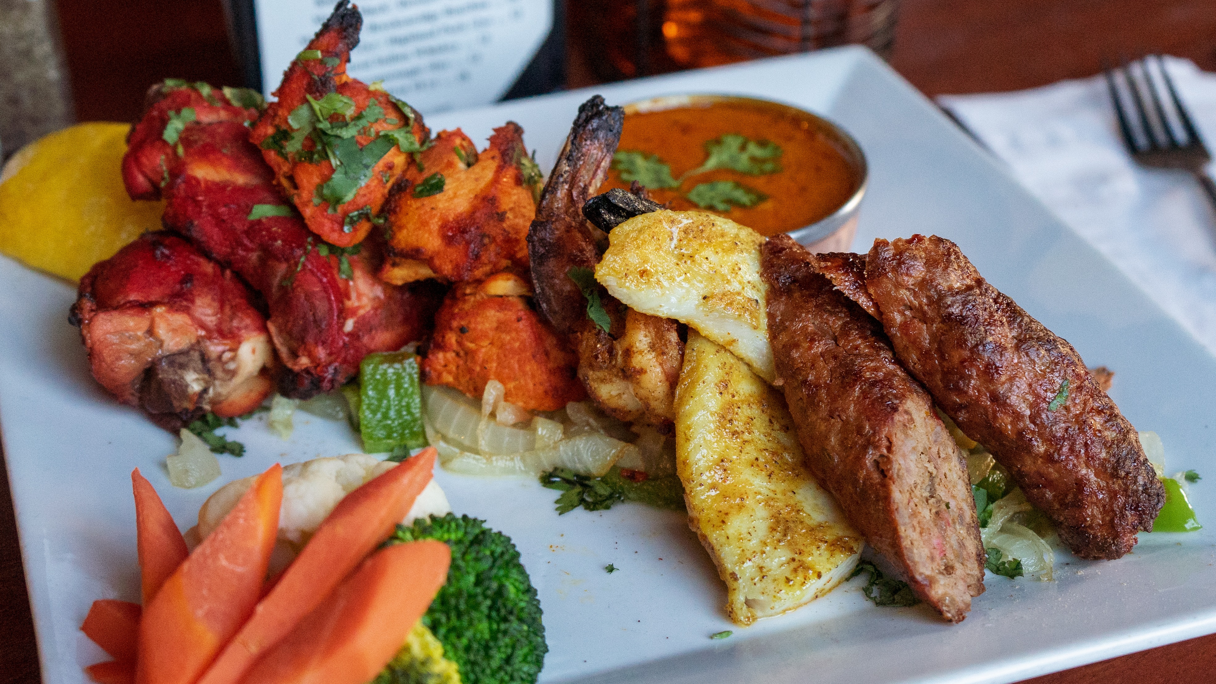 Order Tandoori Mixed Grill food online from Little India Restaurant store, Lakewood on bringmethat.com