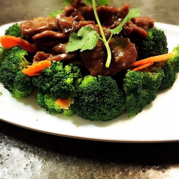 Order Broccoli Oyster Sauce food online from Chao Doi Thai Restaurant store, Pasadena on bringmethat.com