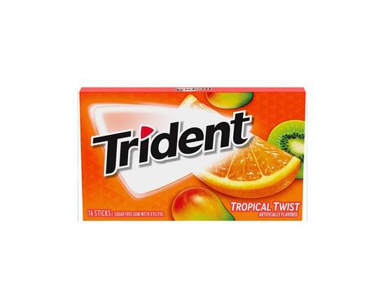 Order Trident Pocket Pack Tropical 28ct food online from Rocket store, Rancho Cordova on bringmethat.com