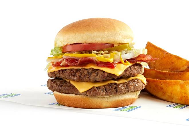 Order Bacon Double Cheeseburger food online from Royal Farms store, Frederick on bringmethat.com