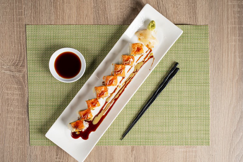 Order 6 Piece Sashimi food online from Sushi Aji store, Lafayette on bringmethat.com