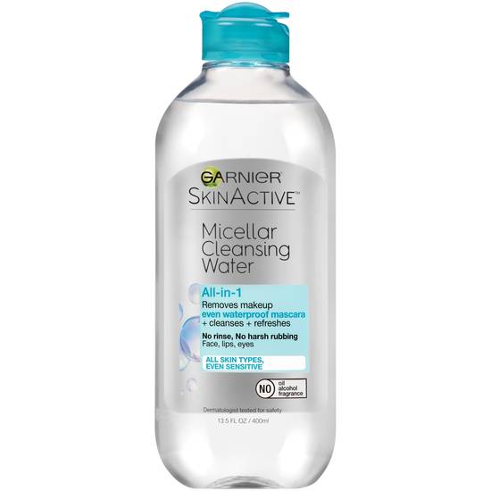Order Garnier SkinActive Micellar Cleansing Water All in 1 Cleanser & Waterproof Makeup Remover, 13.15 OZ food online from Cvs store, MANCHESTER on bringmethat.com