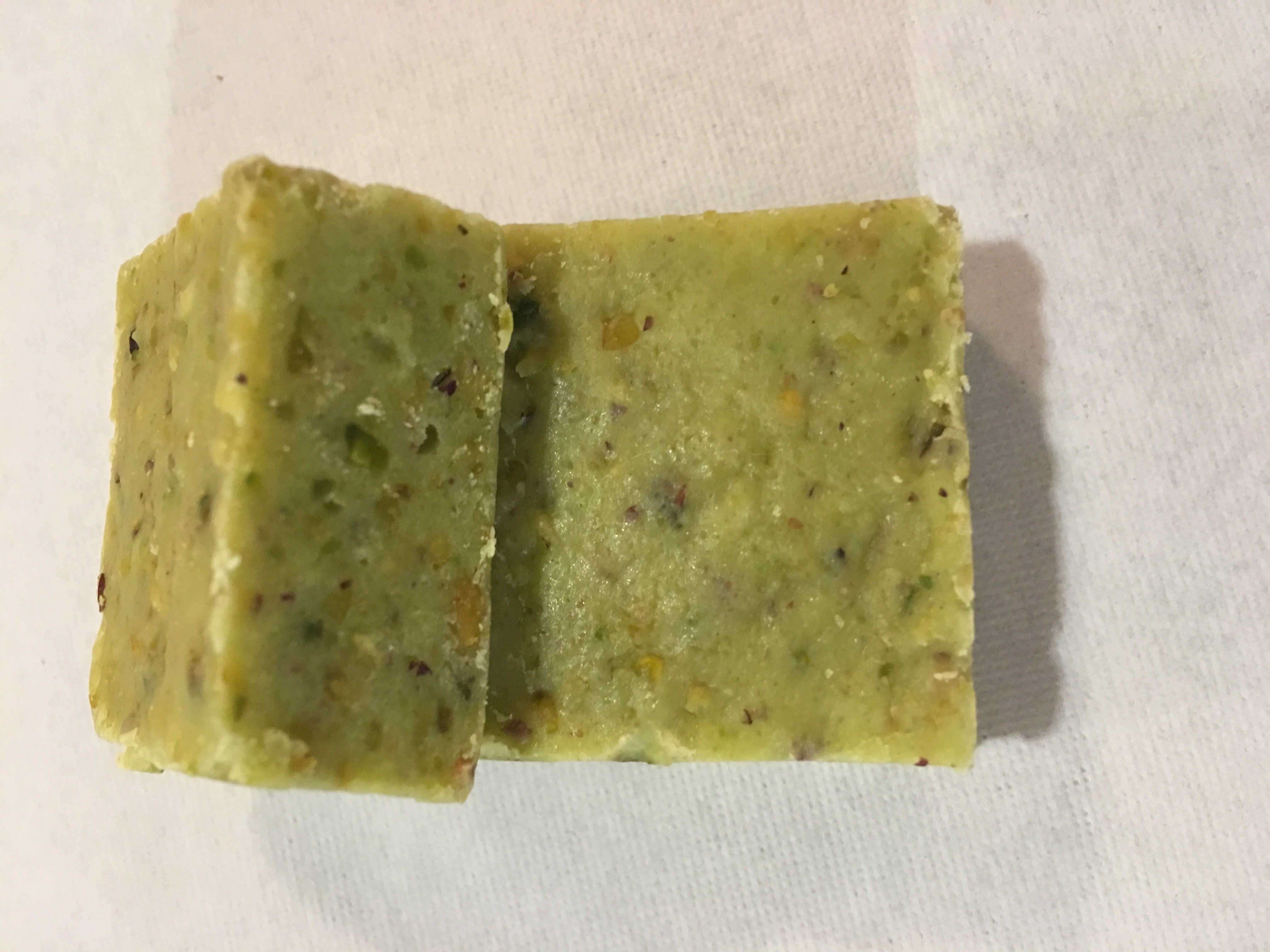 Order Pista Burfi food online from Mithai Indian Cafe store, Cary on bringmethat.com