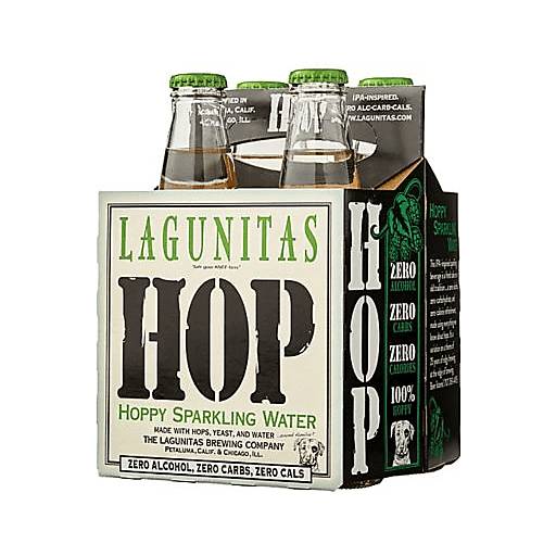 Order Lagunitas Hop Non-Alcoholic Hoppy Refresher (4PK 12 OZ) 123464 food online from BevMo! store, Greenbrae on bringmethat.com